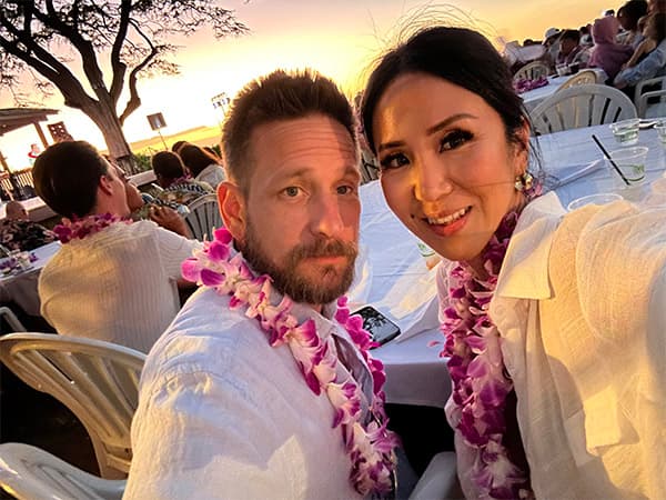 Travis and Nuri in Maui